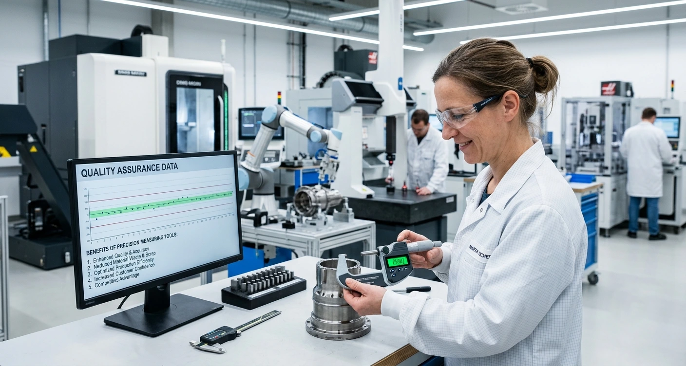 Benefits of Using Precision Measuring Tools in Manufacturing