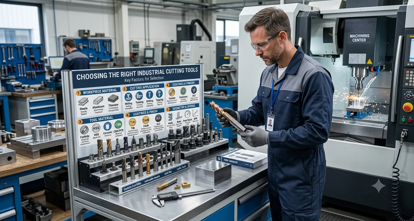 How to Choose the Right Industrial Cutting Tools?
