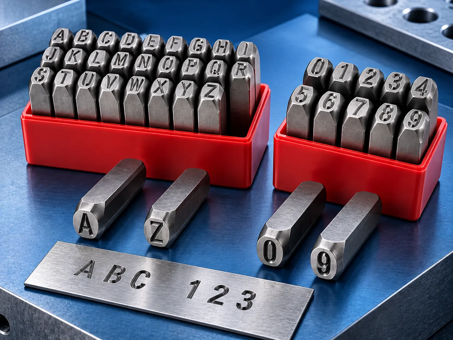 Figure & Latter Punch Set