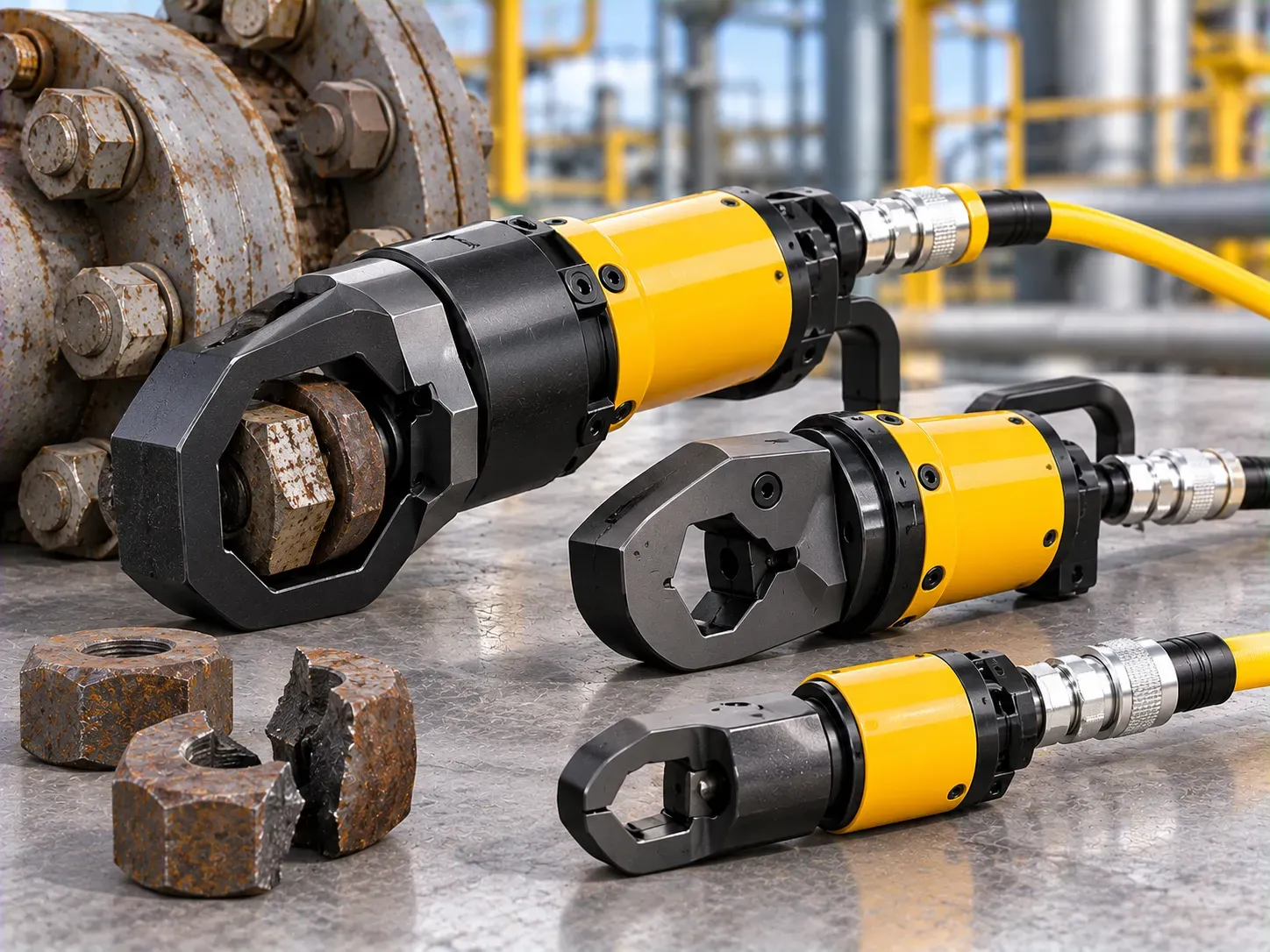 Hydraulic Nut Breaking Tools