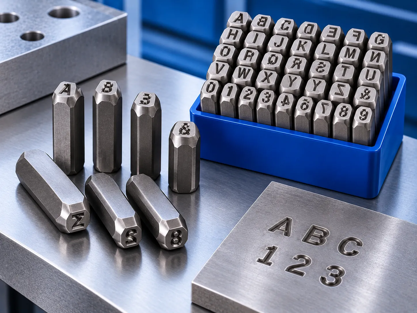 Reverse Metal Marking Punches
